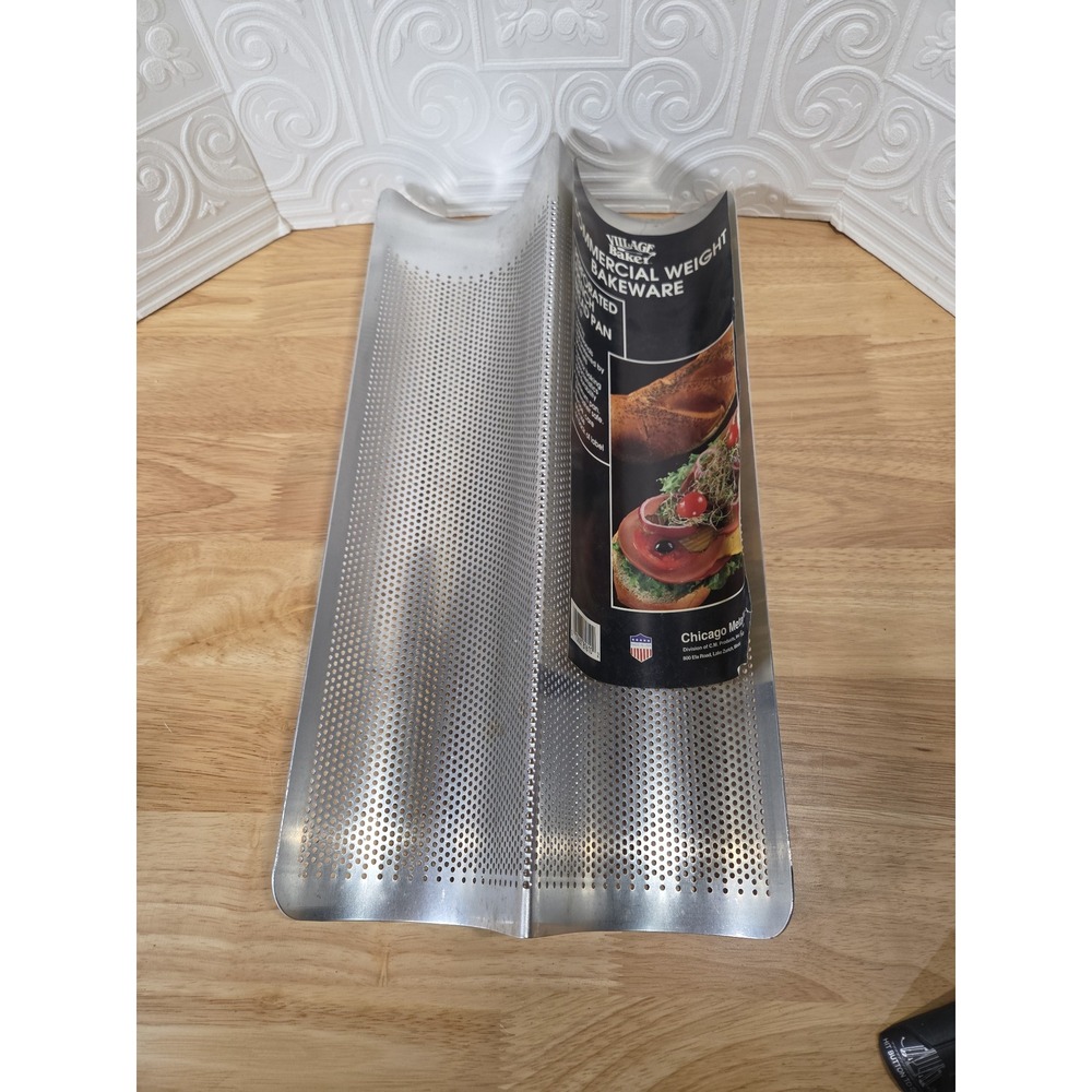 Village Baker Perforated Bread Pan Chicago Metallic